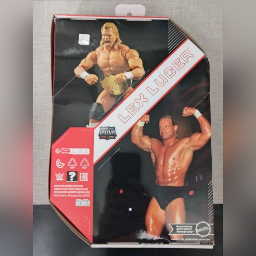 Lex Luger Autographed 8x10 Photo and Brand new Lex Luger Ultimate Edition Figure - Picture 6 of 6